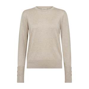 Freequent Naisten Neule, FQKATIE PULLOVER Beige