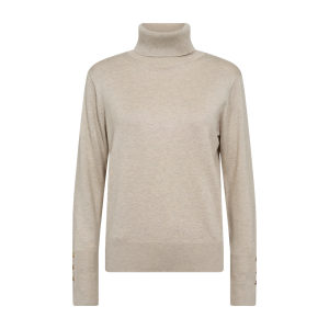 Freequent Naisten Neule, KATIE PULLOVER ROLLNECK Beige