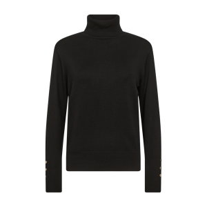 Freequent Naisten Neule, KATIE PULLOVER ROLLNECK Musta