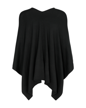 Freequent  Naisten Neuleponcho, Claudisse S Cape Musta
