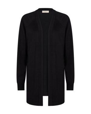 Freequent neuletakki, PLAIN CARDIGAN Musta