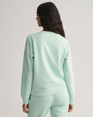 Gant college, TONAL ARCHIVE SHIELD SWEAT Mintunvihreä