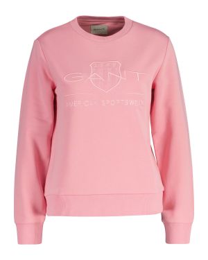 Gant college, TONAL ARCHIVE SHIELD SWEAT Vaaleanpunainen
