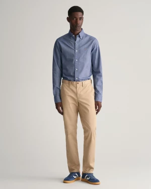 Gant miesten chinokset, SLIM TWILL CHINOS  Beige