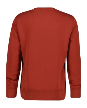 Gant Miesten Collagepaita, REG SHIELD C-NECK Poltettu Oranssi