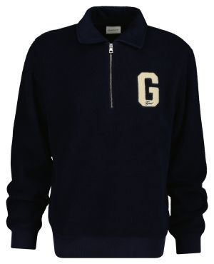 Gant miesten fleecepusero, G BADGE FLEECE Tummansininen