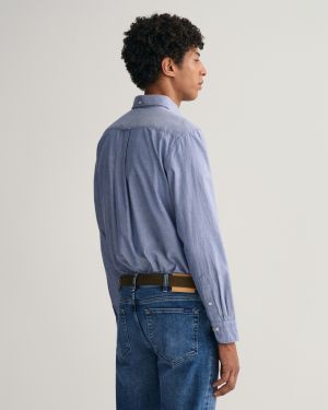Gant Miesten Kauluspaita, ARCHIVE OXFORD SHIRT REG Keskisininen