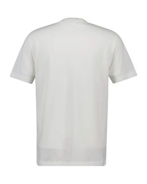 Gant miesten pikee, PIQUE SS T-SHIRT Valkoinen