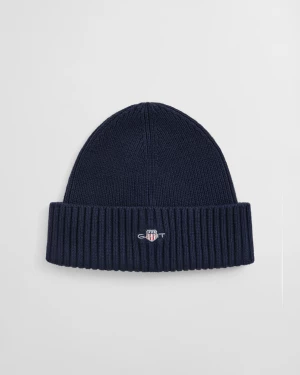 Gant miesten pipo, COTTON BLEND BEANIE Tummansininen