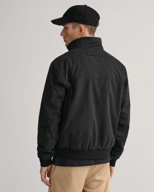 Gant Miesten Kevättakki, HAMPSHIRE JACKET Musta