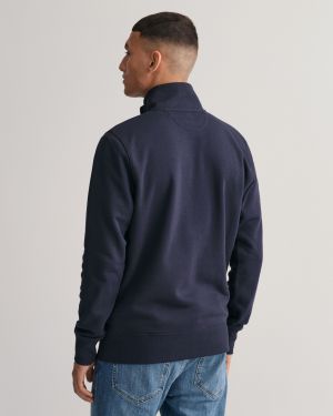 Gant neuletakki, ORIGINAL FULL ZIP CARDIGAN Tummansininen