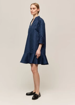 Gauhar naisten mekko, ANTOINETTE DRESS Tummansininen
