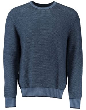 Gino marcello miesten neule, O-NECK MODERN FIT Indigo