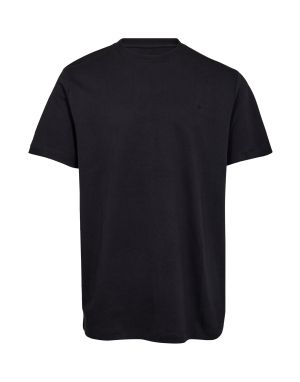 Gino marcello miesten t-paita, COTTON T-SHIRT Tummansininen