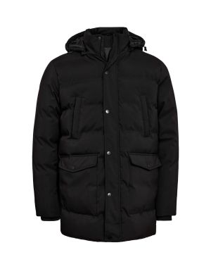 Black & Blue Miesten Talvitakki K BLACK BLUE WINTER JACKET Musta