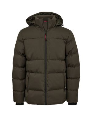 Gino marcello miesten toppatakki, K GINO MARCELLO PUFFER JACKET Khaki