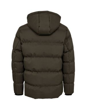 Gino marcello miesten toppatakki, K GINO MARCELLO PUFFER JACKET Khaki