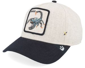 Goorin Bros miesten lippis, LETHAL LINEN Vaaleanharmaa