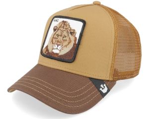 Goorin Bros Miesten Lippis, THE KING LION Keskiruskea