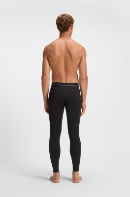 Hugo Boss miesten alushousut, LONG JOHN 365 SOLID Musta