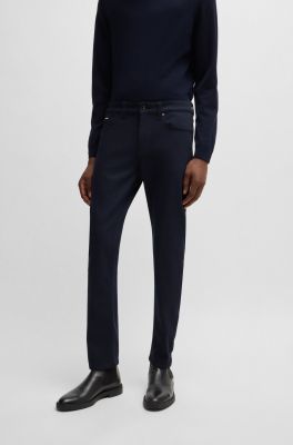 Hugo Boss Miesten Farkut, DELAWARE HIGH PERFORMANCE Indigo