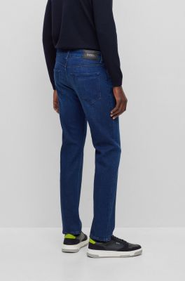 Hugo Boss Miesten Farkut, MAINE3 SEASONAL Indigo