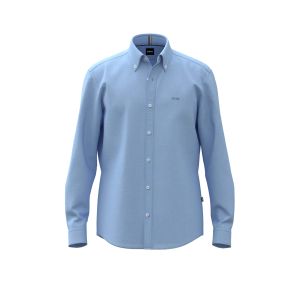 Hugo Boss miesten kauluspaita, H-LIAM BD REGULAR FIT Keskisininen