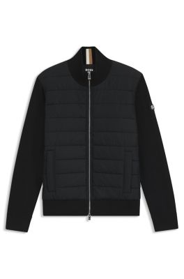Hugo Boss miesten  kevyttoppatakki, H-HERNESTO Musta