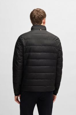 Hugo Boss miesten kevytvanutakki, H-CENITOS Musta