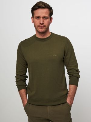 Hugo Boss miesten neule, PACAS L Armeijanvihreä