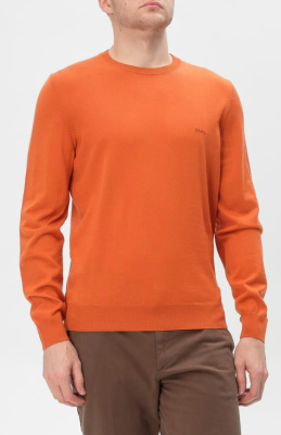 Hugo Boss Miesten Neulepaita Botto-L Oranssi
