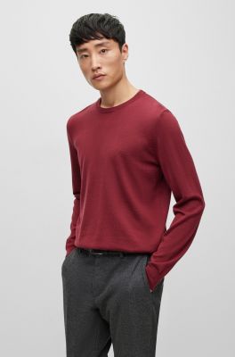 Hugo Boss Miesten Neulepaita Botto-L Viininpunainen