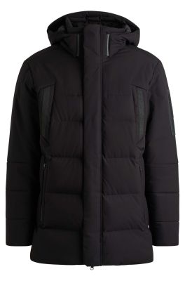 Hugo Boss Miesten Parkatakki, J HAVOC Musta