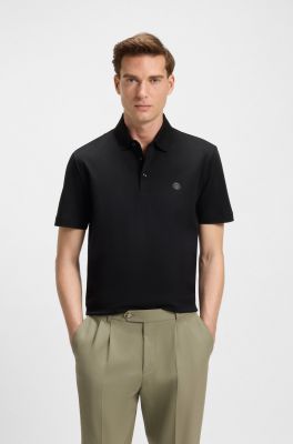 Hugo Boss miesten pikeepaita, C-PARRIS 001 Musta