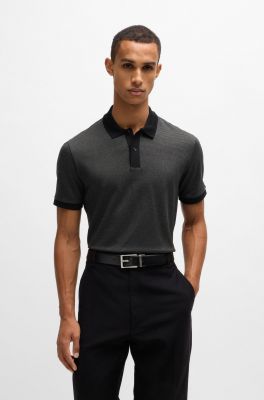 Hugo Boss miesten pikeepaita, H-PARLAY 432 POLO Musta