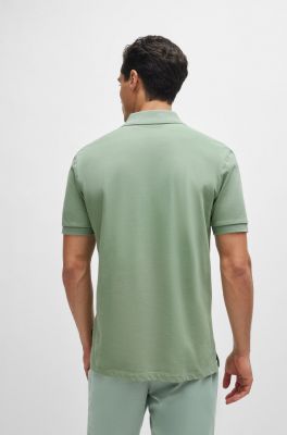 Hugo Boss, Miesten Pikeepaita, PALLAS REGULAR FIT Vihreä