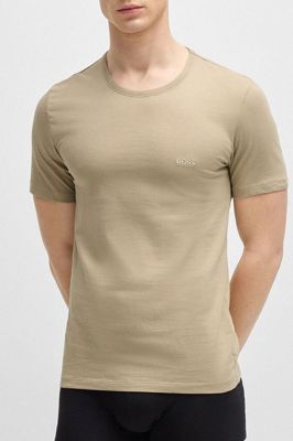 Hugo Boss miesten t-paita, T-SHIRT CLASSIC LOGO Beige