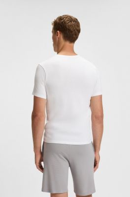 Hugo Boss miesten t-paita, T-SHIRT CLASSIC LOGO Valkoinen