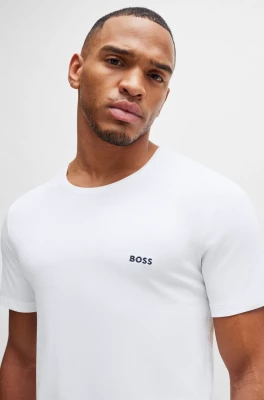 Hugo Boss Miesten T-Paita, TSHIRT RN NOS Valkoinen