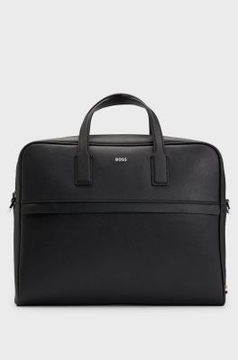 Hugo Boss miesten tietokonelaukku, ZAIR DOC  Musta