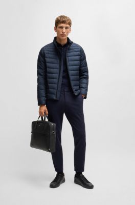 Hugo Boss miesten tietokonelaukku, ZAIR DOC  Musta