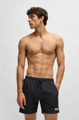 Hugo Boss miesten uimashortsit, STARFISH NOS UIMASHORTSIT Musta