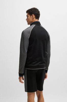 Hugo Boss miesten verkkatakki, TRACK SUIT JACKET Musta