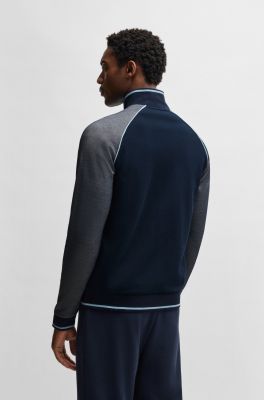Hugo Boss miesten verkkatakki, TRACK SUIT JACKET Tummansininen