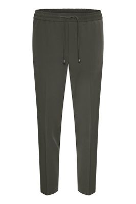 Inwear housut, ADIAN PULL ON PANT Tummanvihreä