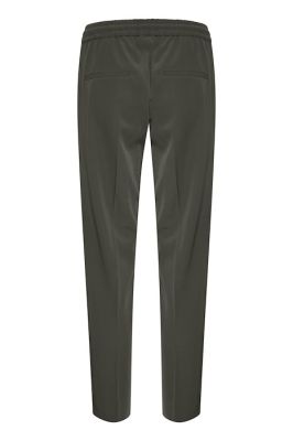 Inwear housut, ADIAN PULL ON PANT Tummanvihreä