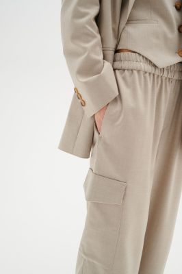 Inwear housut, WAI CARGO PANT Ruskeanharmaa