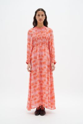 Inwear mekko, DAVILA LONG DRESS Vaaleanpunainen Kuosi