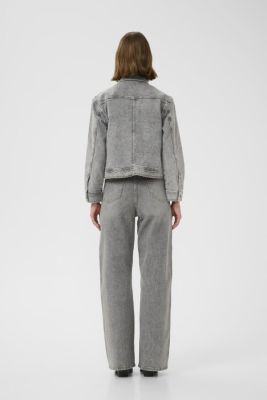 Inwear naisten farkkutakki, NANASIW DENIM JACKET Lgt.Grey Wash Denim