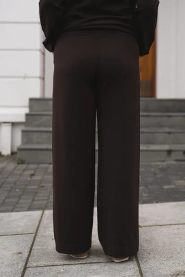 Inwear Naisten Housut, GINCETTEIW PANTS Chocolate Brown